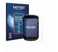 Savvies 3 Pack Tempered Glass Film compatible with Garmin Edge 530 / Edge 830 9H Screen Protector, Glass-Foil, HD-Clear, Bubble-Free, Anti-Fingerprint, Anti-Scratch, Armor Protection Film