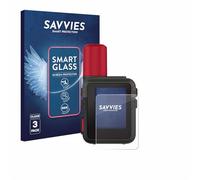 Savvies 3 Pack Tempered Glass Film compatible with Garmin inReach Mini 3 Plus 9H Screen Protector, HD-Clear, Bubble-Free, Anti-Scratch