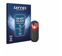 Savvies 3 Pack Tempered Glass Film compatible with Garmin Varia RCT 715 9H Screen Protector, Glass-Foil, HD-Clear, Bubble-Free, Anti-Fingerprint, Anti-Scratch, Armor Protection Film