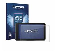 Savvies 3 Pack Tempered Glass Film compatible with Garmin zumo XT3 4.7" 9H Screen Protector, Glass-Foil, Clear, Armor Protection Film