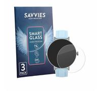 Savvies 3 Pack Tempered Glass Film compatible with Gydom DR05 9H Screen Protector, HD-Clear, Bubble-Free, Anti-Fingerprint, Anti-Scratch, Armor