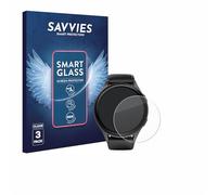 Savvies 3 Pack Tempered Glass Film compatible with Hama 8900 (45 mm) 9H Screen Protector, Glass-Foil, HD-Clear, Bubble-Free, Anti-Fingerprint, Anti-Scratch, Armor Protection Film