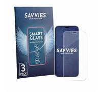 Savvies 3 Pack Tempered Glass Film compatible with Honor 600e 9H Screen Protector, HD-Clear, Bubble-Free, Anti-Fingerprint, Anti-Scratch, Armor