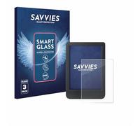 Savvies 3 Pack Tempered Glass Film compatible with Kobo Clara Colour 9H Screen Protector, Glass-Foil, HD-Clear, Bubble-Free, Anti-Fingerprint, Anti-Scratch, Armor Protection Film