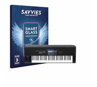 Savvies 3 Pack Tempered Glass Film compatible with KORG Nautilus 61 9H Screen Protector, Glass-Foil, HD-Clear, Bubble-Free, Anti-Fingerprint, Anti-Scratch, Armor Protection Film