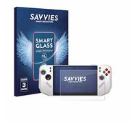 Savvies 3 Pack Tempered Glass Film compatible with MSI Claw A8 BZ2EM 9H Screen Protector, Glass-Foil, HD-Clear, Armor Protection Film