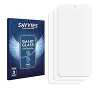 Savvies 3 Pack Tempered Glass Film compatible with OnePlus Ace 6T 9H Screen Protector, Glass-Foil, HD-Clear, Bubble-Free, Anti-Fingerprint, Anti-Scratch, Armor Protection Film