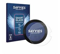 Savvies 3 Pack Tempered Glass Film compatible with OOONO P-DISC NO2 9H Screen Protector, Glass-Foil, HD-Clear, Anti-Fingerprint, Armor Protection Film