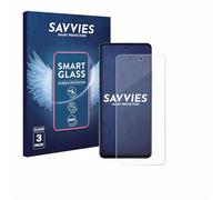 Savvies 3 Pack Tempered Glass Film compatible with Oppo A5 4G 9H Screen Protector, Glass-Foil, HD-Clear, Anti-Fingerprint, Armor Protection Film