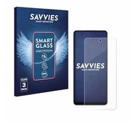 Savvies 3 Pack Tempered Glass Film compatible with Oppo A5x 9H Screen Protector, Glass-Foil, HD-Clear, Anti-Fingerprint, Armor Protection Film