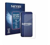 Savvies 3 Pack Tempered Glass Film compatible with Oppo Reno 15 FS 5G 9H Screen Protector, Glass-Foil, HD-Clear, Armor Protection Film