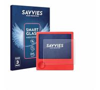 Savvies 3 Pack Tempered Glass Film compatible with PicPak E-Ink Display 9H Screen Protector, Glass-Foil, HD-Clear, Armor Protection Film