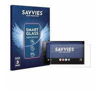 Savvies 3 Pack Tempered Glass Film compatible with Pioneer SPH-DA77DAB 9H Screen Protector, Glass-Foil, HD-Clear, Bubble-Free, Anti-Fingerprint, Anti-Scratch, Armor Protection Film