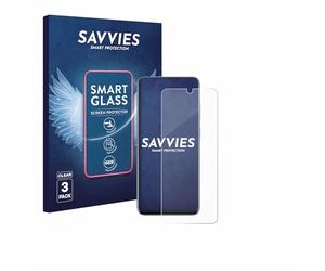 Savvies 3 Pack Tempered Glass Film compatible with Samsung Galaxy S20 9H Screen Protector, Glass-Foil, HD-Clear, Armor Protection Film