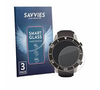 Savvies 3 Pack Tempered Glass Film compatible with SCUBAPRO Galileo G3 Ti 9H Screen Protector, HD-Clear, Bubble-Free, Anti-Fingerprint, Anti-Scratch