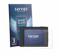Savvies 3 Pack Tempered Glass Film compatible with SIJCAM SJ4000 Air 9H Screen Protector, HD-Clear, Bubble-Free, Anti-Fingerprint, Anti-Scratch