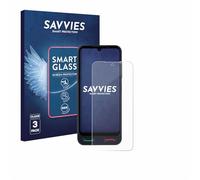 Savvies 3 Pack Tempered Glass Film compatible with SPC Zeus 2 Pro 9H Screen Protector, Glass-Foil, Clear, Anti-Fingerprint, Armor Protection Film
