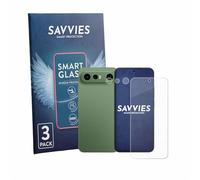 Savvies 3 Pack Tempered Glass Film compatible with Vivo X300 FE (Front+Camera) 9H Screen Protector, HD-Clear, Bubble-Free, Anti-Scratch