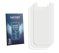 Savvies 3 Pack Tempered Glass Film compatible with Vtech Kidicom Advance 3.0 9H Screen Protector, HD-Clear, Bubble-Free, Anti-Scratch