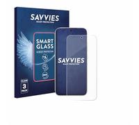 Savvies 3 Pack Tempered Glass Film compatible with Xiaomi Poco F8 Pro 9H Screen Protector, Glass-Foil, Clear, Anti-Fingerprint, Armor Protection Film