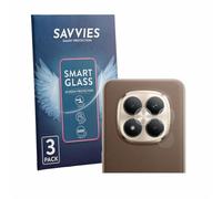 Savvies 3 Pack Tempered Glass Film compatible with Xiaomi Redmi Note 15 Pro Plus 5G (ONLY Camera) 9H Screen Protector, HD-Clear, Bubble-Free