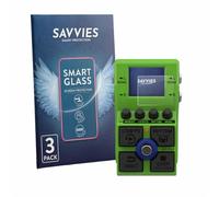 Savvies 3 Pack Tempered Glass Film compatible with Zoom MS-90LP Plus 9H Screen Protector, HD-Clear, Bubble-Free, Anti-Fingerprint, Anti-Scratch