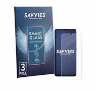 Savvies 3 Pack Tempered Glass Film compatible with ZTE Blade A36 9H Screen Protector, HD-Clear, Bubble-Free, Anti-Fingerprint, Anti-Scratch, Armor