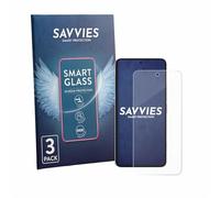 Savvies 3 Pack Tempered Glass Film compatible with ZTE Nubia Focus 2 Ultra 9H Screen Protector, HD-Clear, Bubble-Free, Anti-Fingerprint, Anti-Scratch