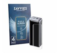 Savvies 4 Pack Full-Screen Protection Film compatible with Anker Prime A110A 300W Screen Protector 3D [Edge to Edge, Scratch Proof, Ultra Clear]