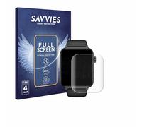 Savvies 4 Pack Full-Screen Protection Film compatible with Blackview R30 Pro Full Cover Screen Protector 3D Curved [Edge to Edge, Scratch Proof]