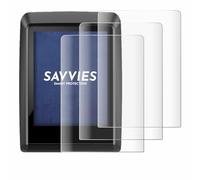 Savvies 4 Pack Full-Screen Protection Film compatible with Bosch Kiox 300 Full Cover Screen Protector 3D Curved [Edge to Edge, Scratch Proof]