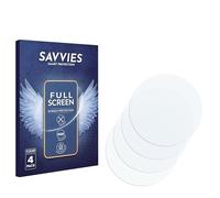 Savvies 4 Pack Full-Screen Protection Film compatible with Citizen Blue Angel Skyhawk JY8078-01L Screen Protector [Edge to Edge, Ultra ]