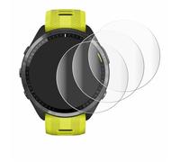 Savvies 4 Pack Full-Screen Protection Film compatible with Garmin Forerunner 965/970 Full Cover Screen Protector 3D Curved [Edge to Edge]