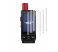 Savvies 4 Pack Full-Screen Protection Film compatible with Garmin GPSMAP H1i Plus Full Cover Screen Protector 3D Curved [Edge to Edge, Scratch Proof]