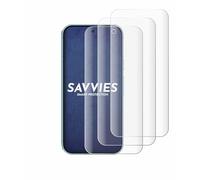 Savvies 4 Pack Full-Screen Protection Film compatible with Google Pixel 9 Pro XL / 10 Pro XL Full Cover Screen Protector 3D Curved [Edge to Edge]