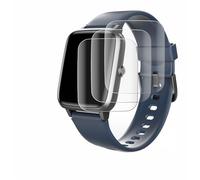 Savvies (4 Pack Full-Screen Protection Film compatible with Hama Fit Watch 4900 Full Cover Screen Protector 3D Curved [Edge to Edge, Scratch Proof]