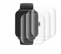 Savvies (4 Pack Full-Screen Protection Film compatible with Hama Smartwatch 6010 Full Cover Screen Protector 3D Curved [Edge to Edge, Scratch Proof]