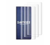 Savvies (4 Pack Full-Screen Protection Film compatible with Honor Magic V2 Full Cover Screen Protector 3D Curved [Edge to Edge, Scratch Proof]