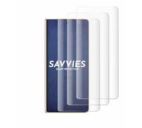 Savvies 4 Pack Full-Screen Protection Film compatible with Honor Magic V5 Full Cover Screen Protector 3D Curved [Edge to Edge, Scratch Proof]