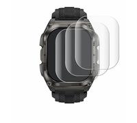 Savvies 4 Pack Full-Screen Protection Film compatible with Kospet Tank M4 Full Cover Screen Protector 3D Curved [Edge to Edge, Scratch Proof]