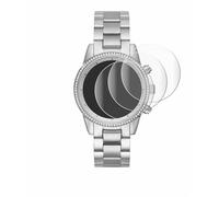 Savvies 4 Pack Full-Screen Protection Film compatible with Michael Kors Ritz MK6428 Full Cover Screen Protector 3D Curved [Edge to Edge]