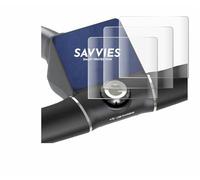 Savvies 4 Pack Full-Screen Protection Film compatible with Motocaddy M5 GPS Electric Trolley Screen Protector [Edge to Edge, Scratch Proof, Ultra ]