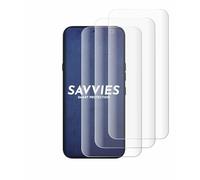 Savvies 4 Pack Full-Screen Protection Film compatible with Nothing Phone (4a) Pro Full Cover Screen Protector 3D Curved [Edge to Edge, Clear]