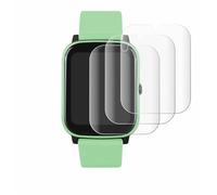 Savvies 4 Pack Full-Screen Protection Film compatible with One2Track Connect NEXT Full Cover Screen Protector 3D Curved [Edge to Edge, Clear]