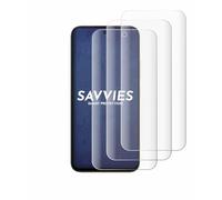 Savvies 4 Pack Full-Screen Protection Film compatible with Oppo A6t Pro 4G Full Cover Screen Protector 3D Curved [Edge to Edge, Scratch Proof]