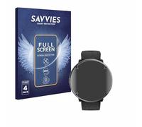 Savvies 4 Pack Full-Screen Protection Film compatible with Polar Ignite 3 Titanium Full Cover Screen Protector 3D Curved [Edge to Edge, Clear]