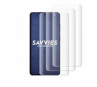 Savvies 4 Pack Full-Screen Protection Film compatible with Samsung Galaxy S26 Full Cover Screen Protector 3D Curved [Edge to Edge, Clear]