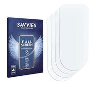 Savvies 4 Pack Full-Screen Protection Film compatible with Segway Ninebot F3 D Screen Protector 3D Curved [Edge to Edge, Scratch Proof, Ultra Clear]