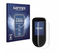 Savvies 4 Pack Full-Screen Protection Film compatible with Segway Ninebot F3 Pro D Full Cover Screen Protector 3D Curved [Edge to Edge, Scratch Proof]