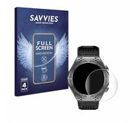 Savvies (4 Pack Full-Screen Protection Film compatible with Stahlgear Apollo Full Cover Screen Protector 3D Curved [Edge to Edge, Scratch Proof]